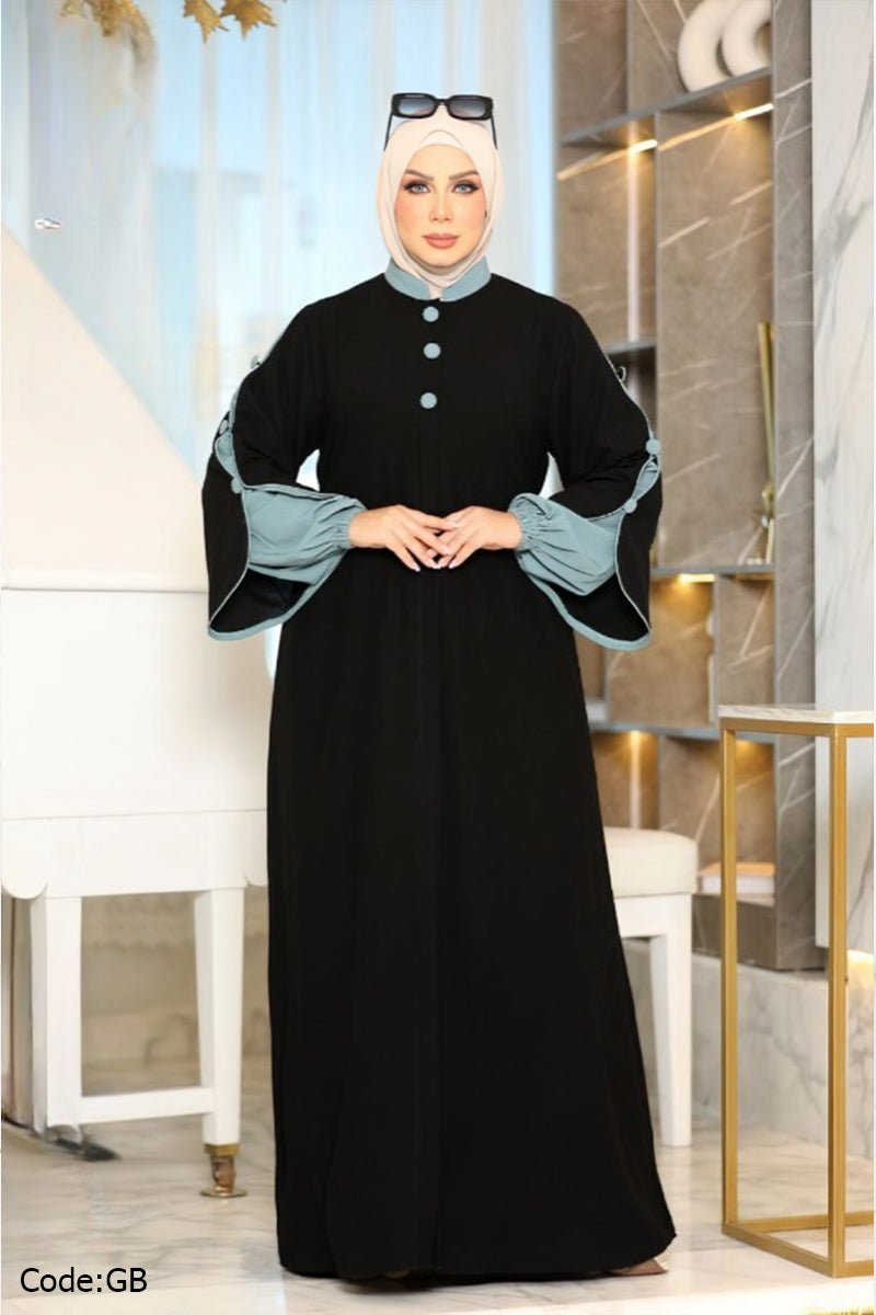 Istabraq Abaya - Crepe
