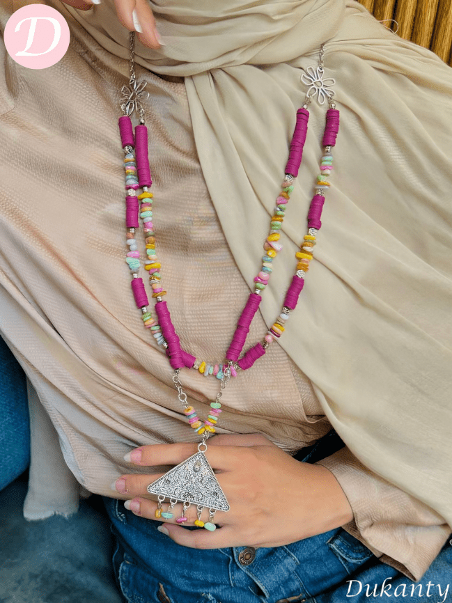 Zayneb Necklace - Silver Plated