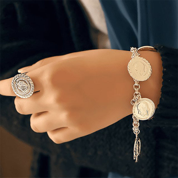Vintage Coins Set - Silver Plated