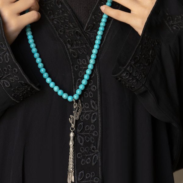 "Hossam" Customized Rosary - Turquoise Stone