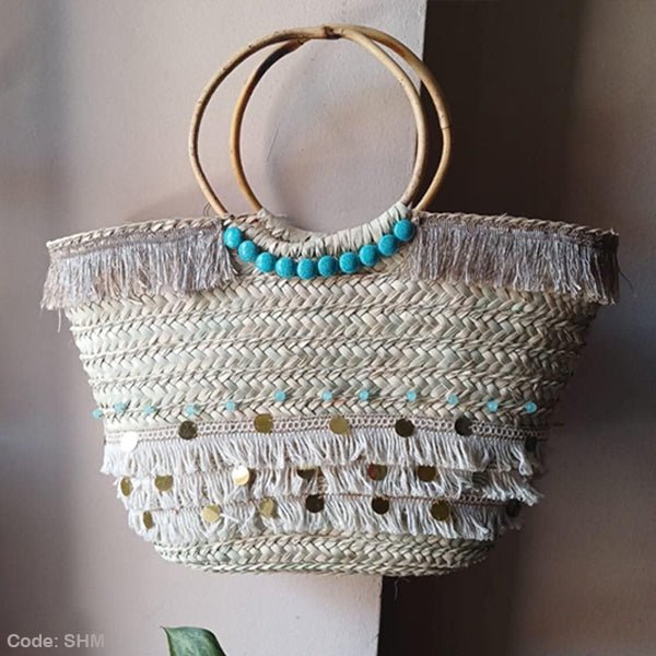 Fayrouz Handmade Bag - Wicker