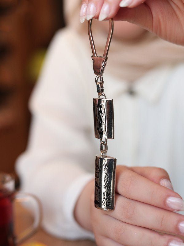 " Customized Name" Elegant Medal - Silver Plated