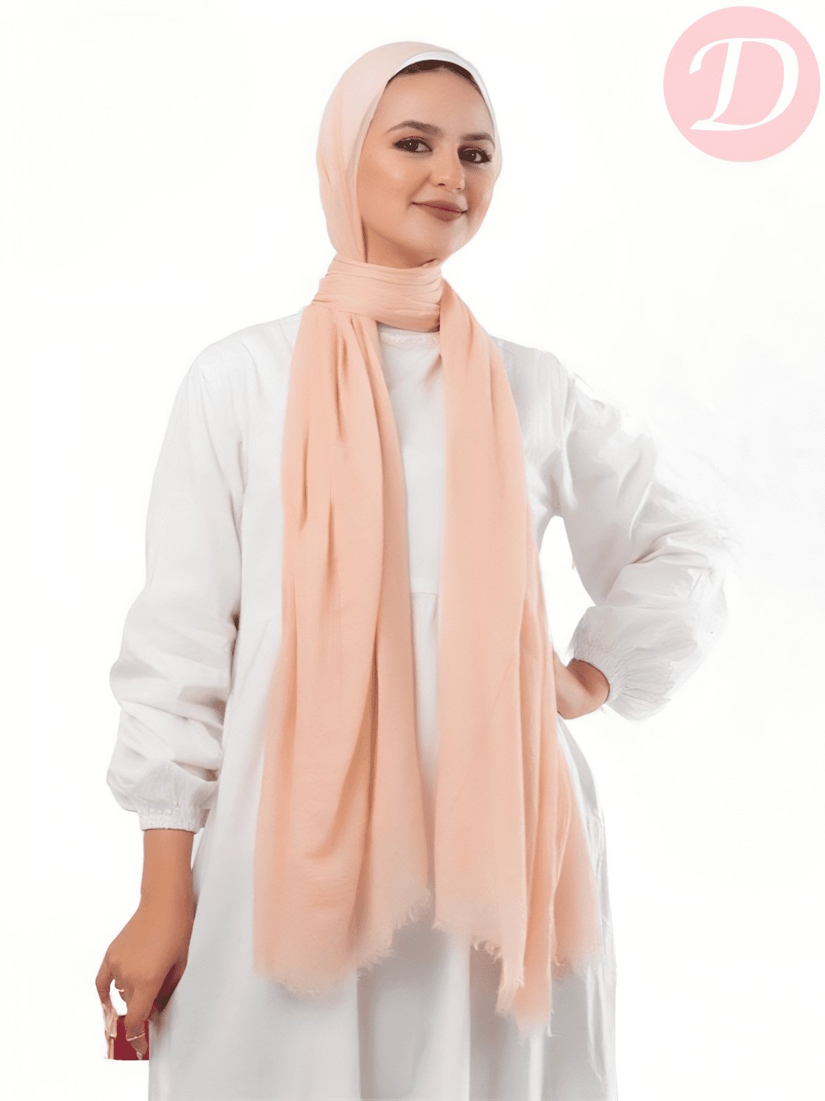 Soft Blossom Scarf - Light Cotton
