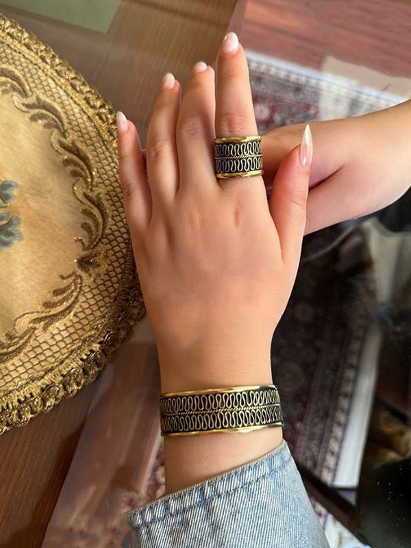 طقم كاريمان - طقم نحاسي