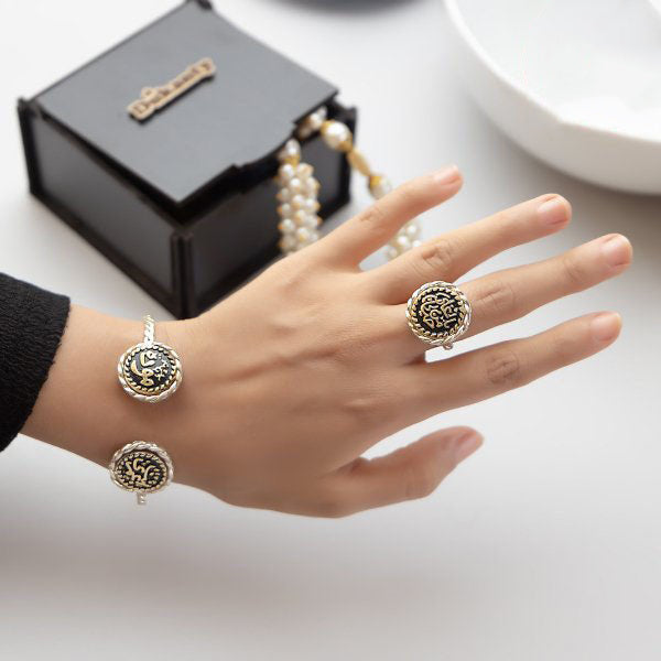 "Anta Omry" Elegant Set - Silver Plated