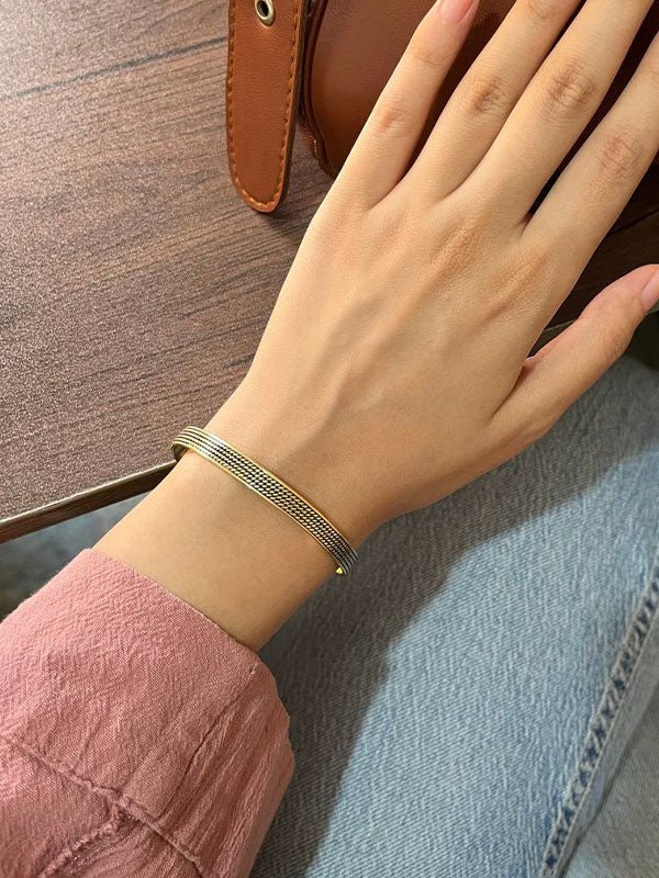 Brianna Bangle Set - Pure Copper