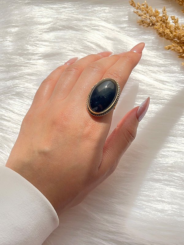 Arabian Kaaf Set - Black Agate