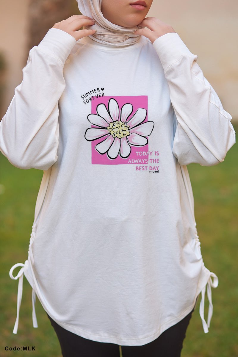 Pink Woman T-shirt - Cotton