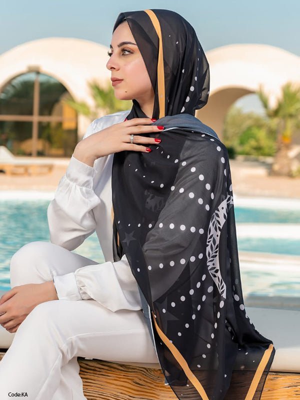 Zamzm Scarf - Crepe Chiffon