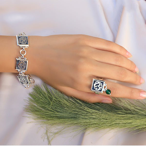 "Love" Set - Silver Plated