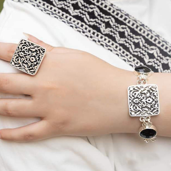 Hoor Set - Silver Plated