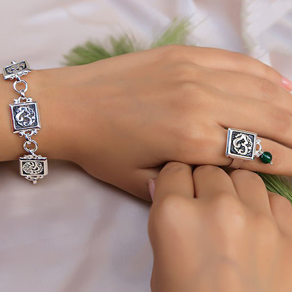 "Love" Set - Silver Plated