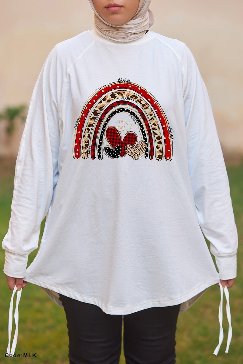 Rainbow Woman T-shirt - Cotton