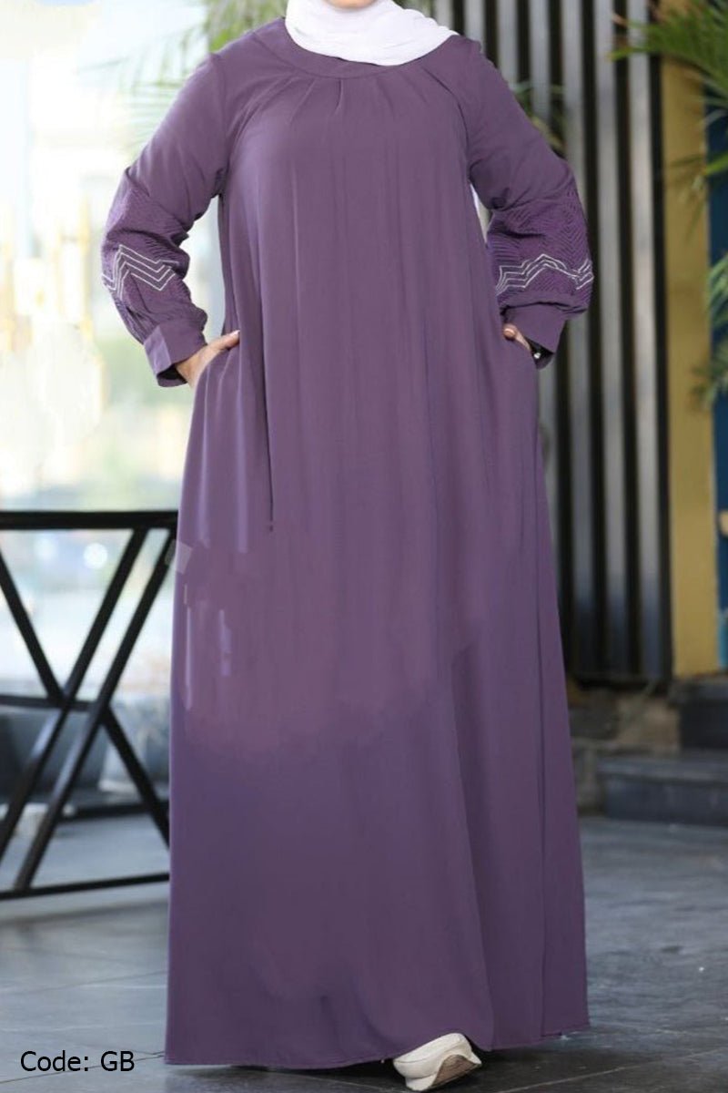 Baraa Abaya - Crepe