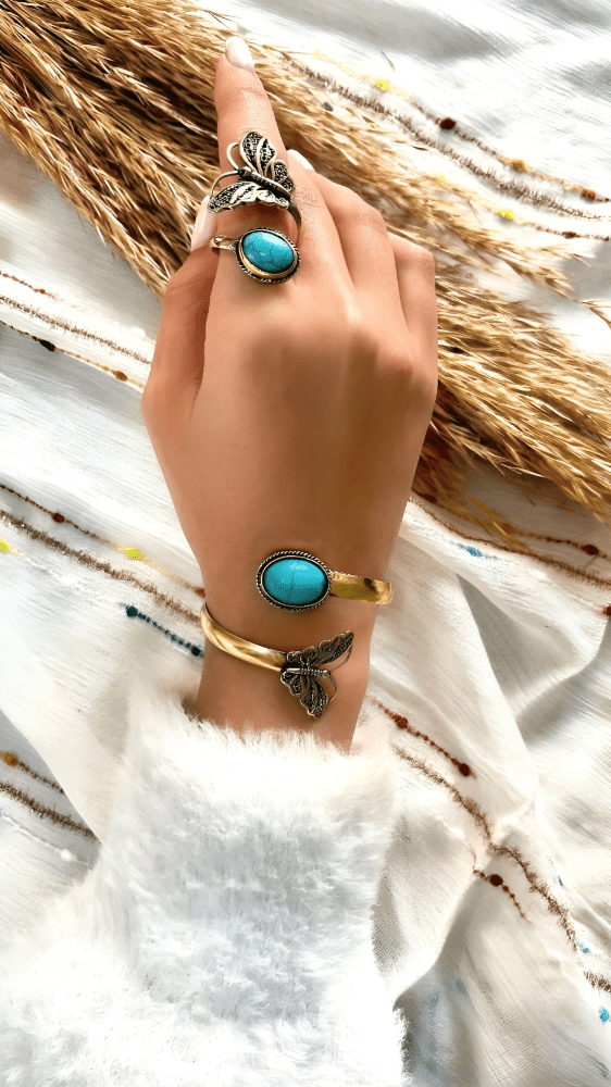 Unique Butterfly Set – Pure Copper