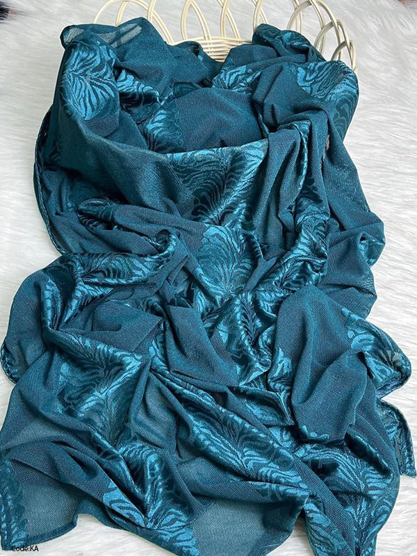 وشاح إيفا - تول فرنسي وساتان