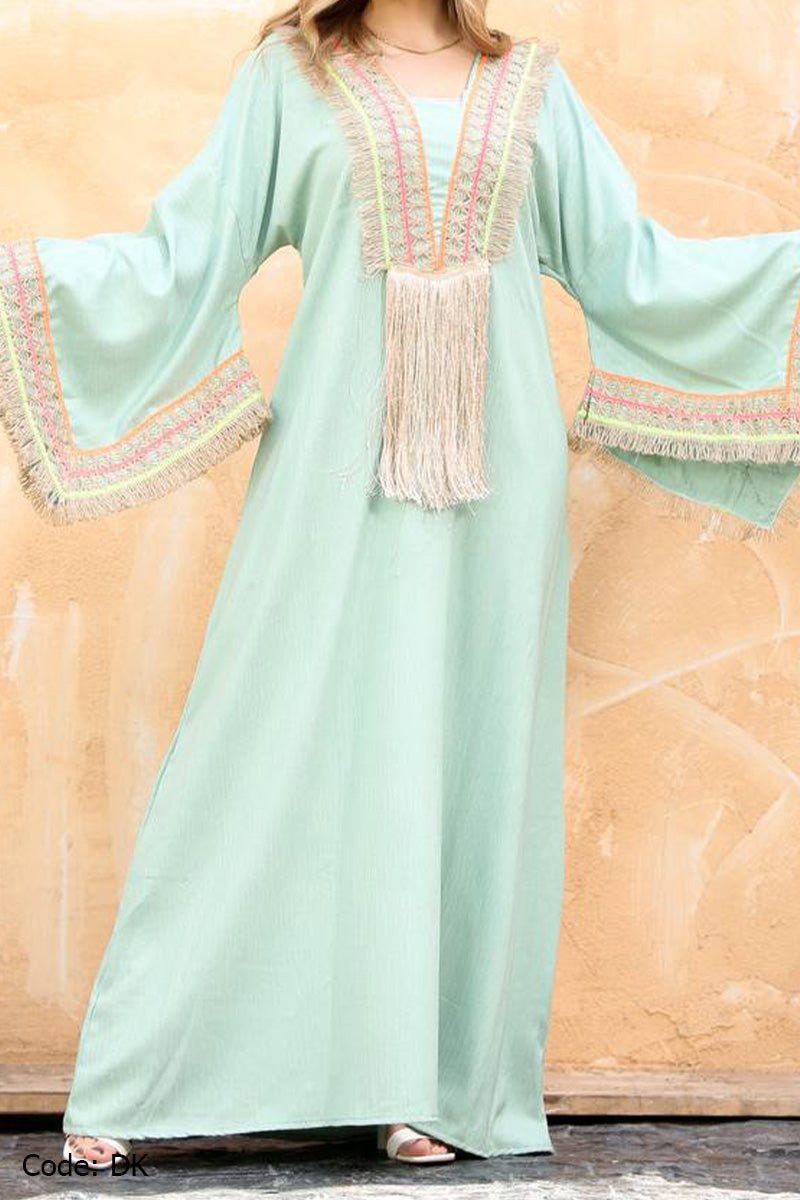 Asian Jalabiya - Linen