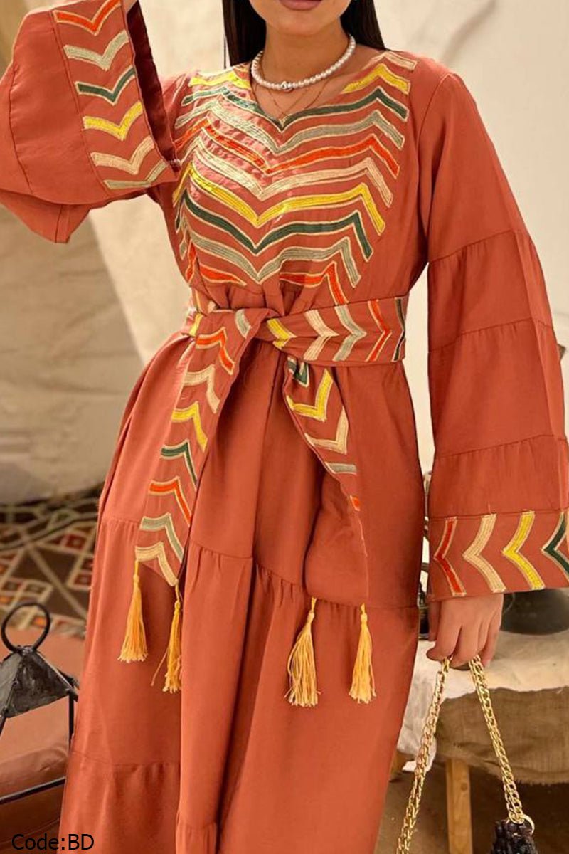 Jasmine Jalabiya - Linen