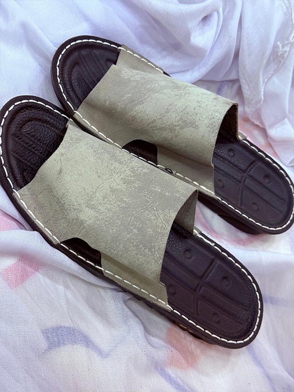Amin Slippers - Genuine Leather