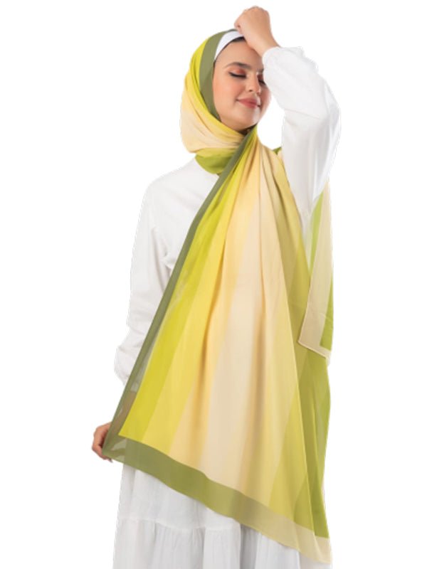 Ashley Scarf - Crepe Degrade