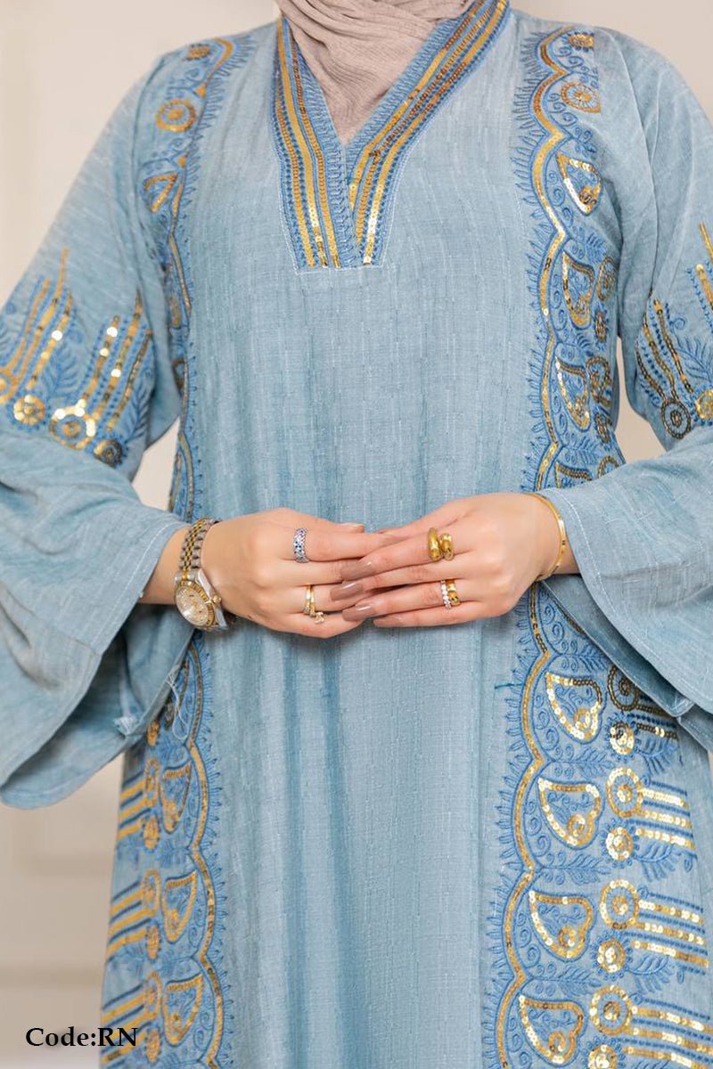 Dora Jalabiya- Linen