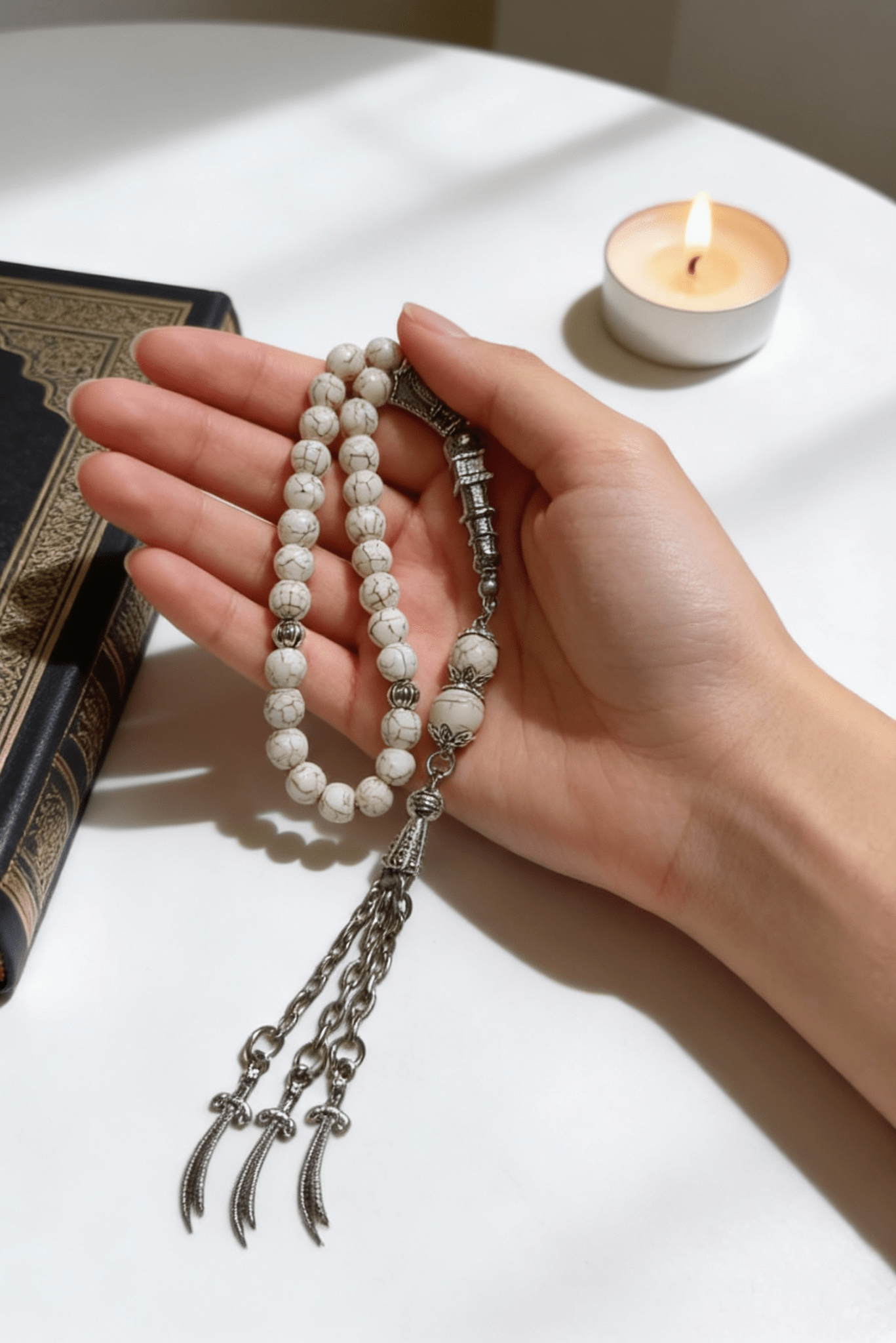 White Rosary - Fairouz Stones