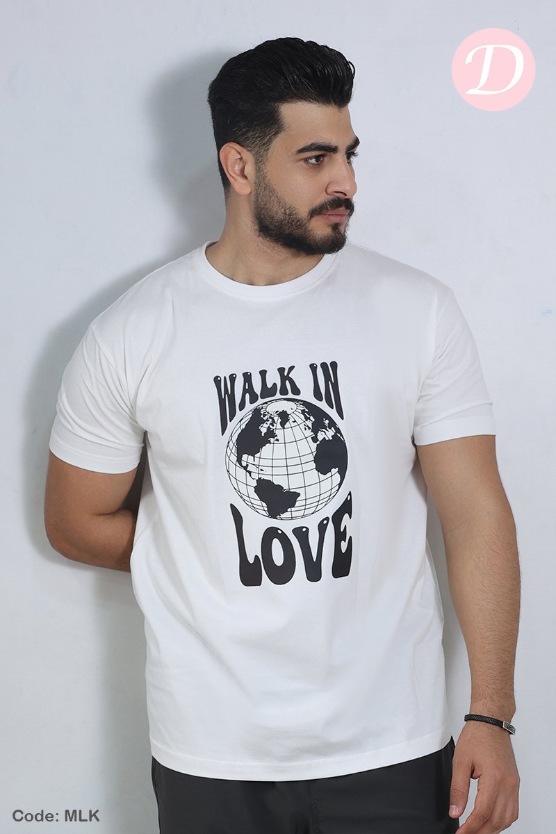 Walk In Love T-shirt - Cotton