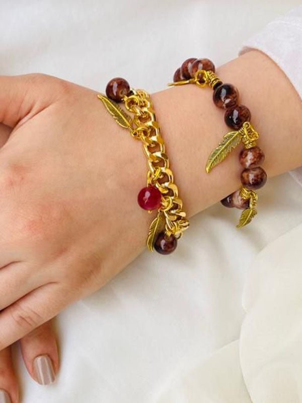 Glamour Set - Agate Stones