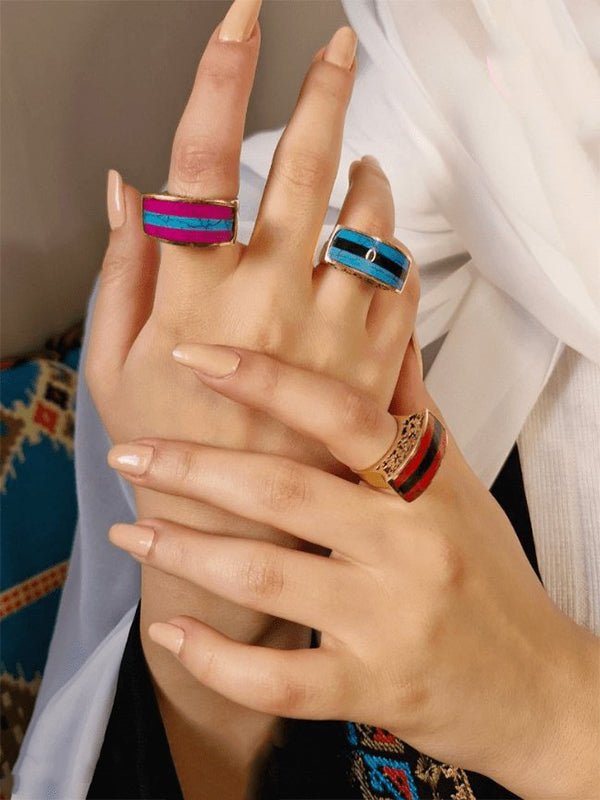 خاتم ناريمان - نحاس نقي