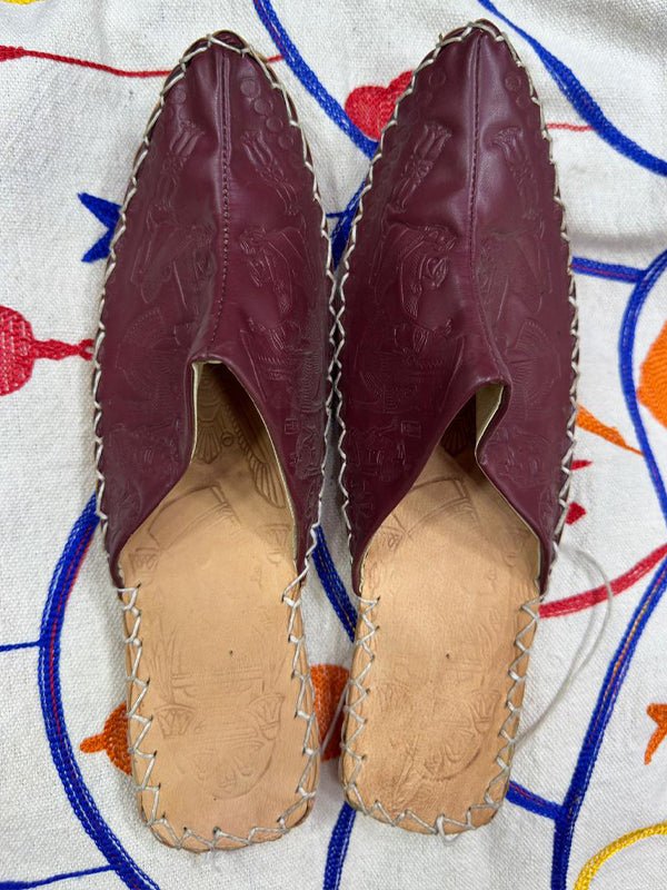Sara Slippers - Genuine Leather