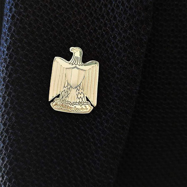 Formal Egyptian Eagle Suit Pin