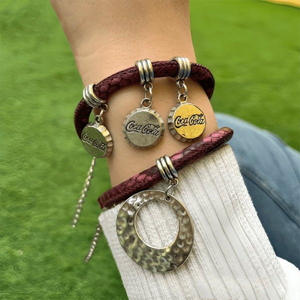 أساور جلدية بسيطة من أولا