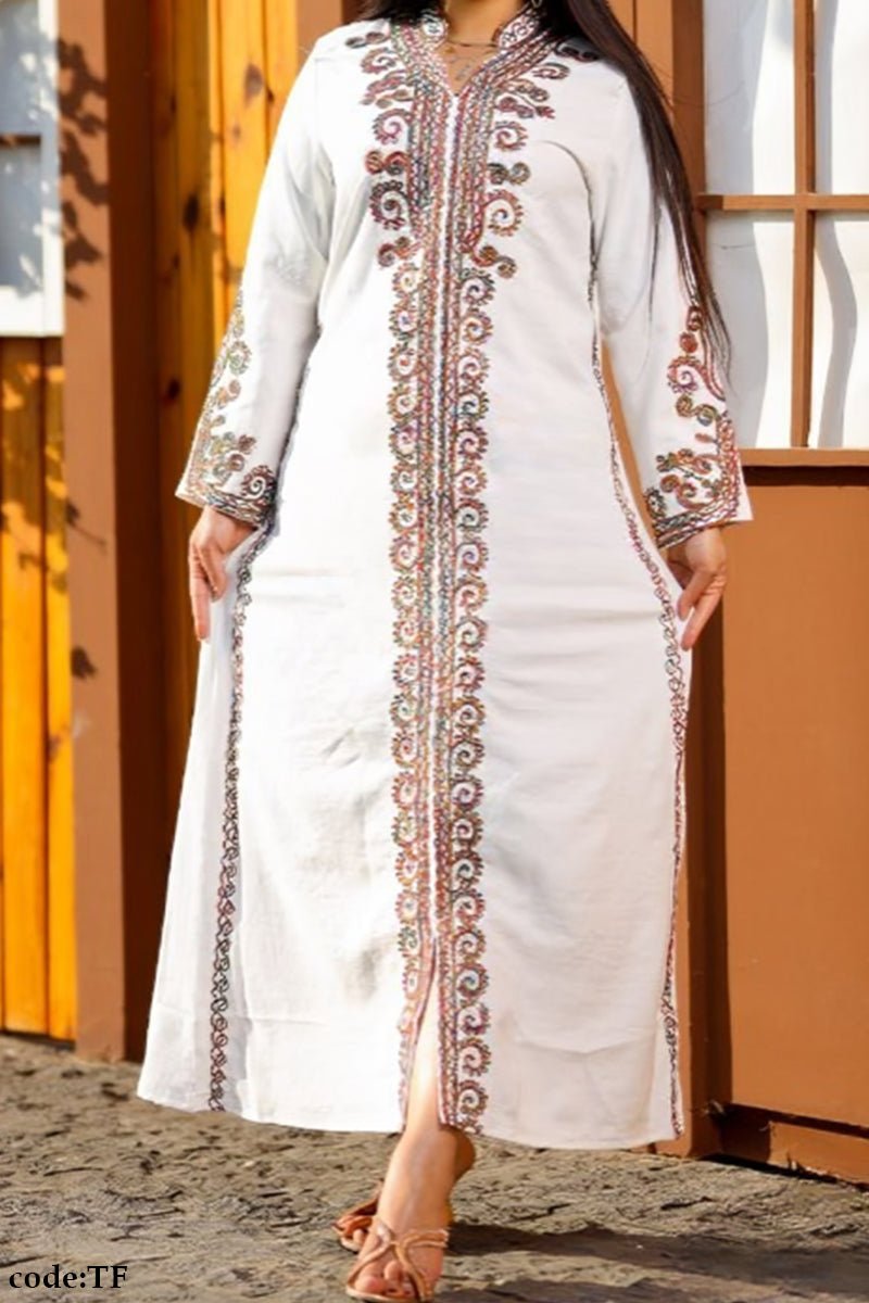Rihanna Jalabiya - Linen