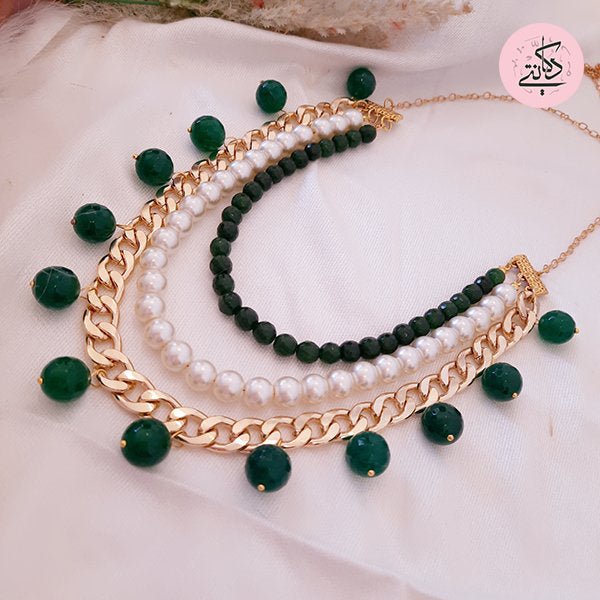 Basma Green Stainless Set