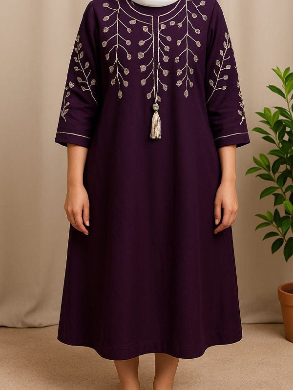 عباية زهرة - كتان