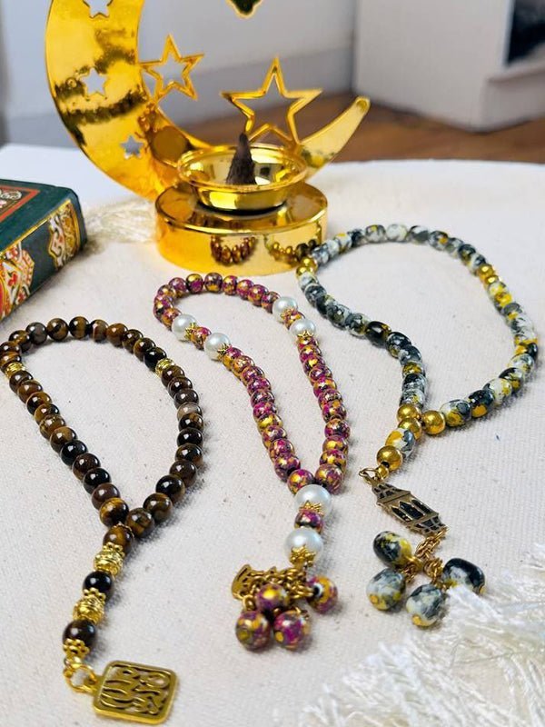 مسبحة إيما - أحجار المرمر