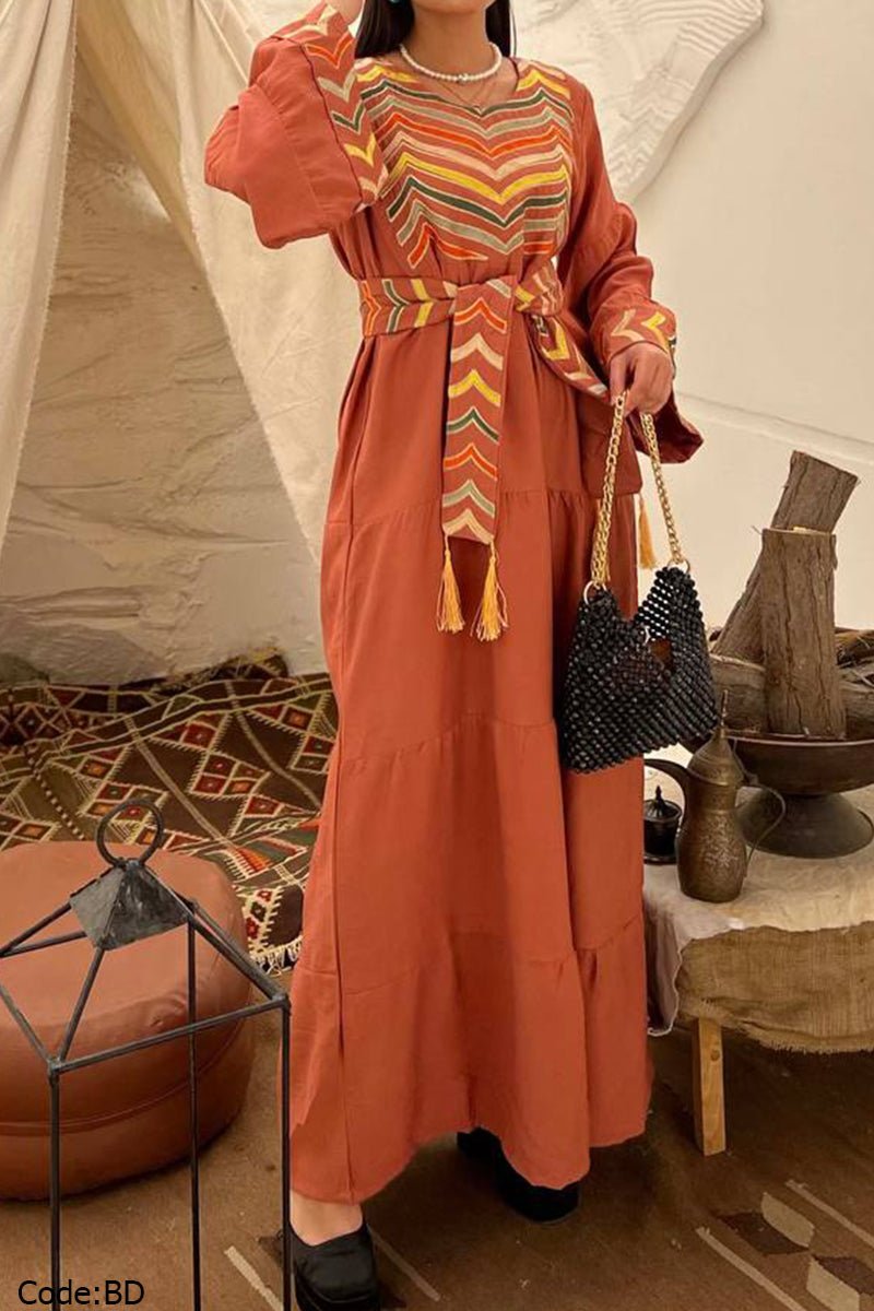 Jasmine Jalabiya - Linen