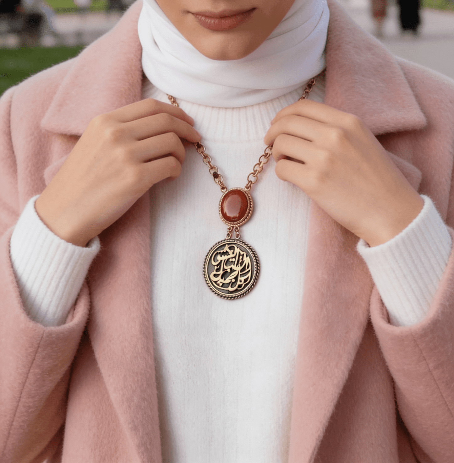 Gamila Necklace - Pure Copper