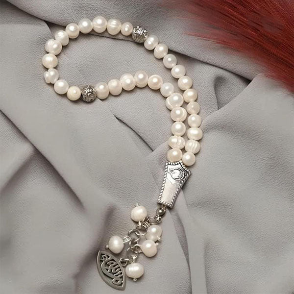 Sama Royal Rosary - Natural Pearl