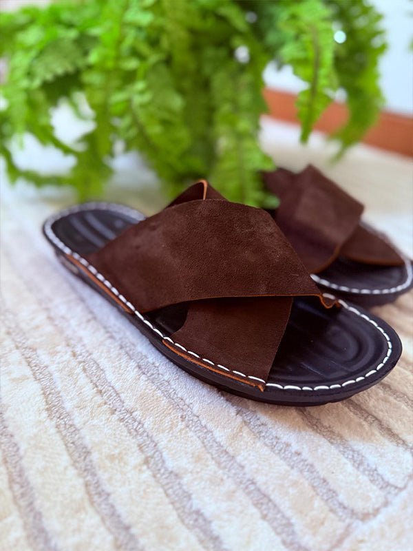 Yaseir Slippers - Genuine Leather