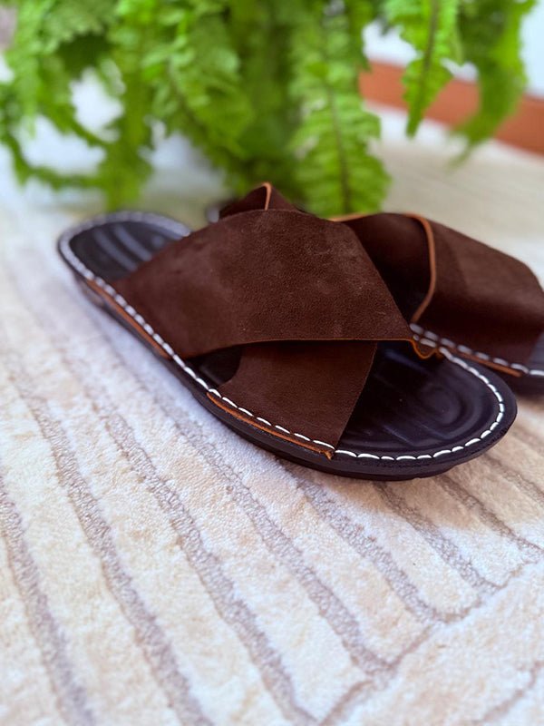 Yaseir Slippers - Genuine Leather