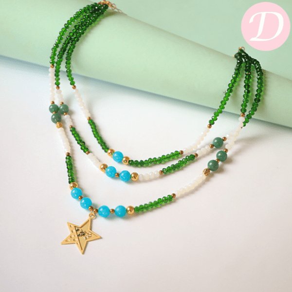 Starfish Necklace - Crystal