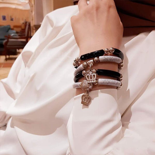 Marwa Set - Acrylic Bracelets