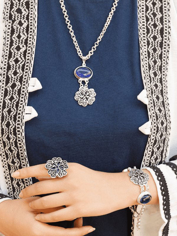 Sundrop Set - Silver Plated