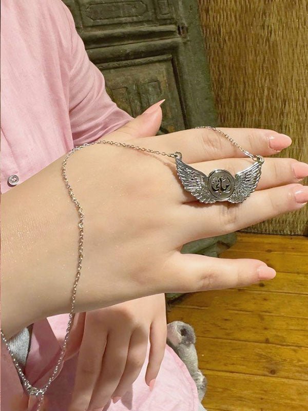 Amany Customized Necklace - Silver Plated