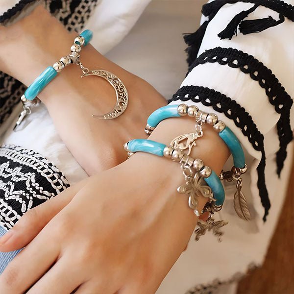 Charlotte Set - Acrylic Bracelets