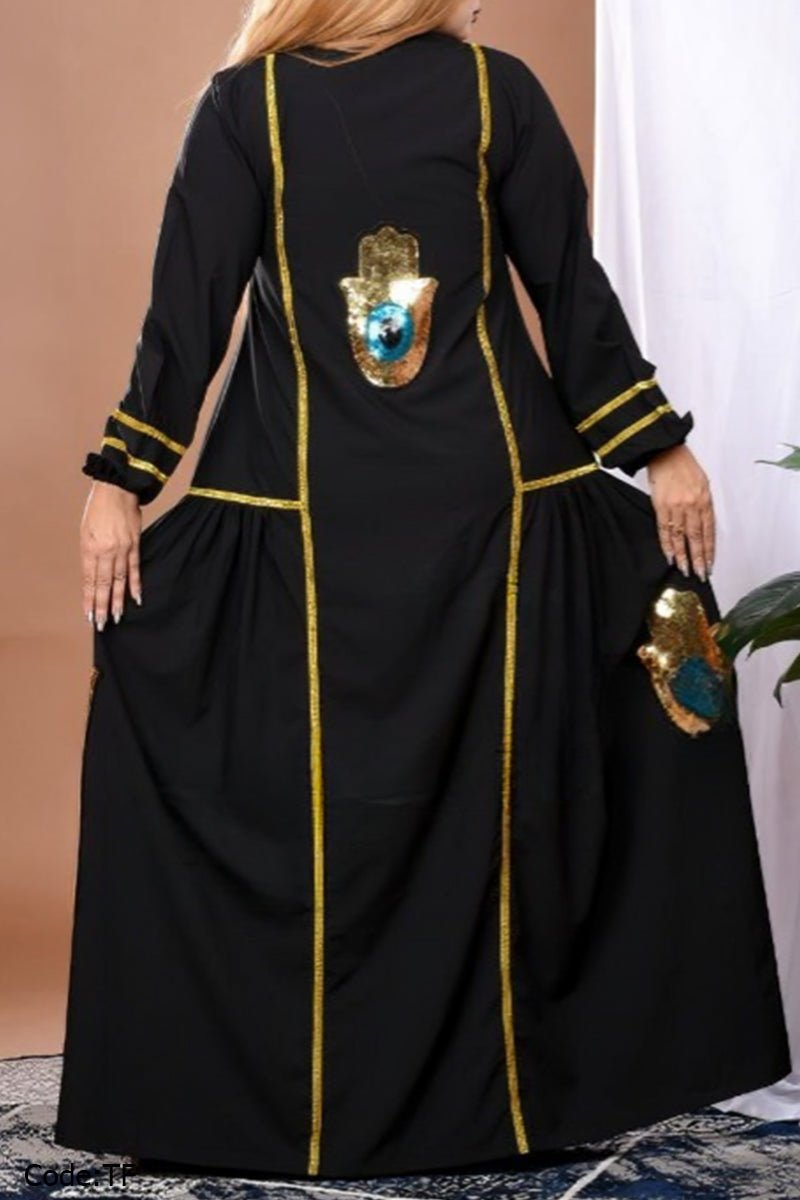 Rovan Abaya - Crepe
