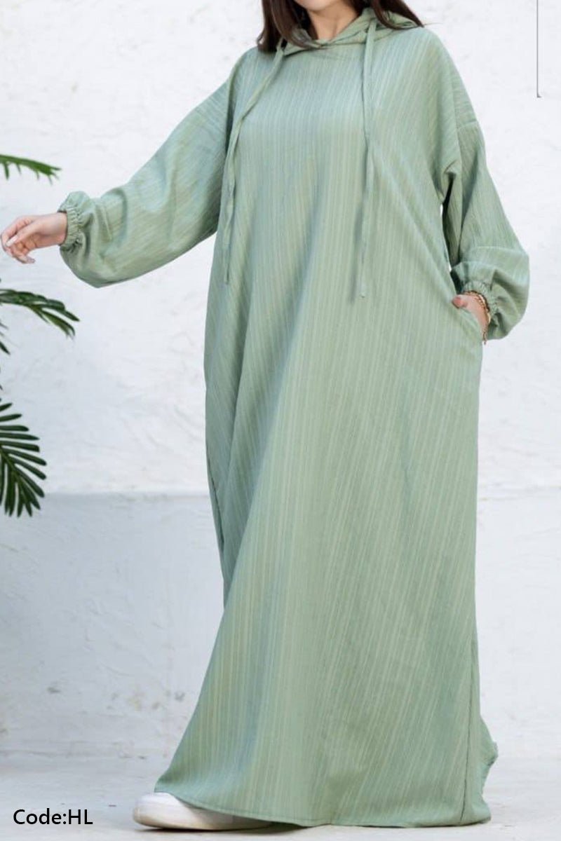 Maram Jalabiya - Linen Crochet