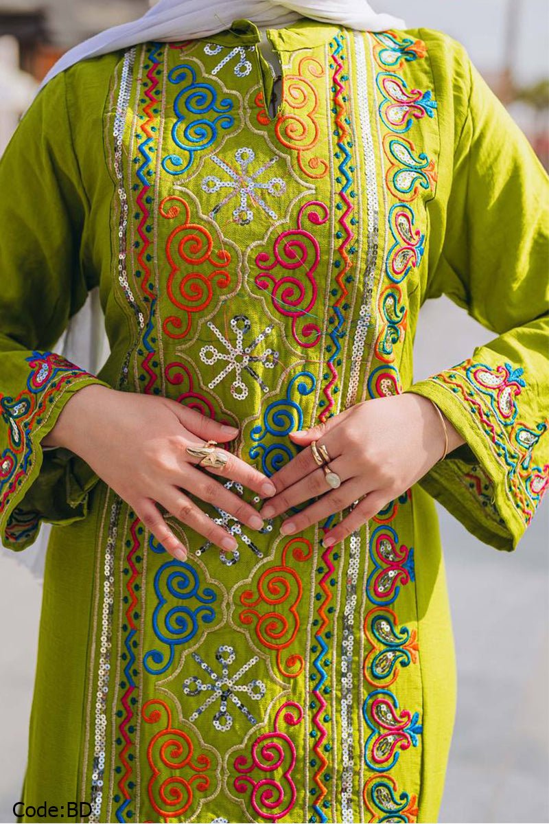 Kayra Jalabiya - Linen