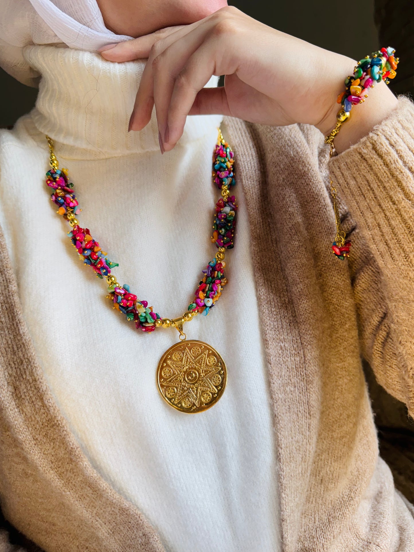 Cleopatra Set - Natural Shell